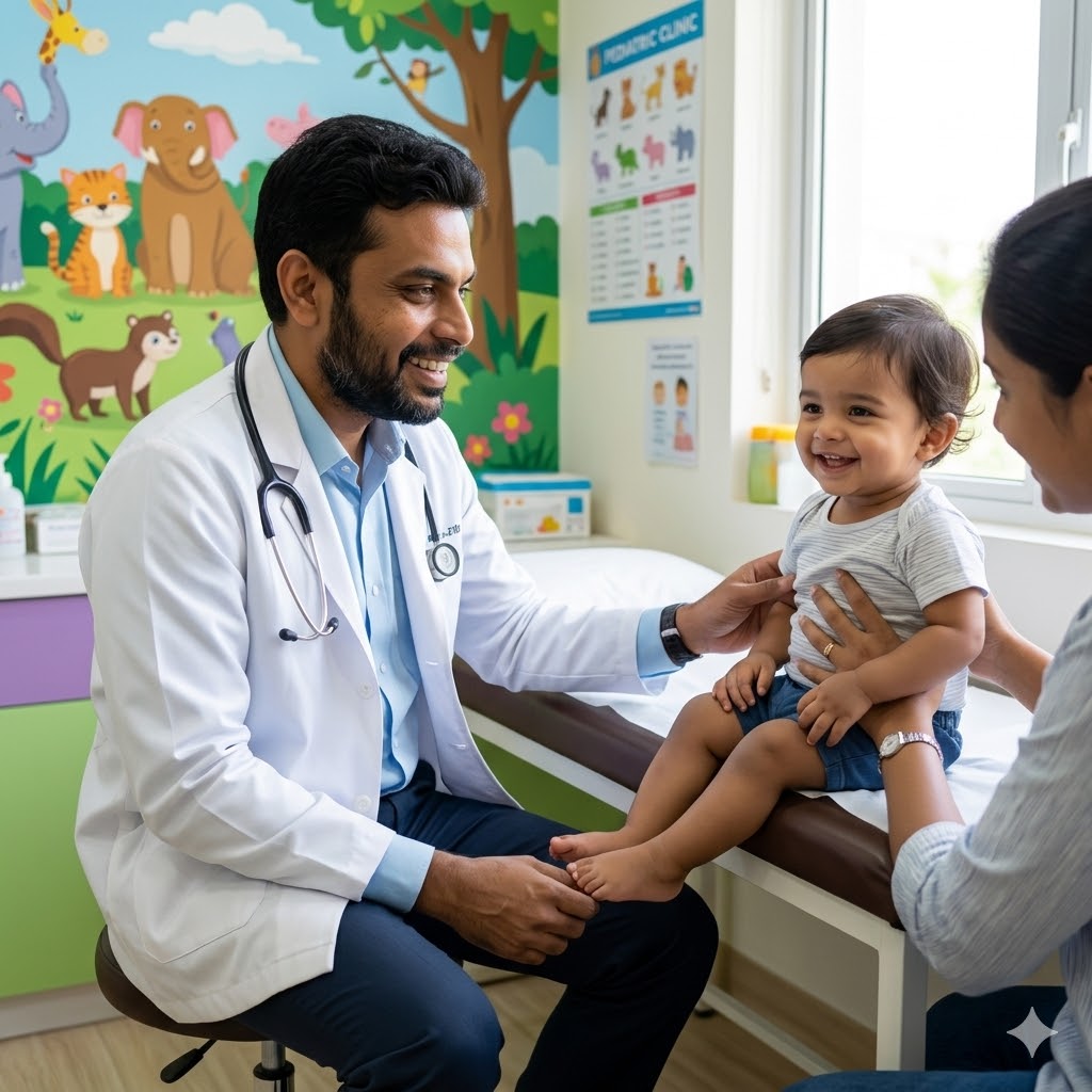 DR. TANVEER AHMAD Paediatrician