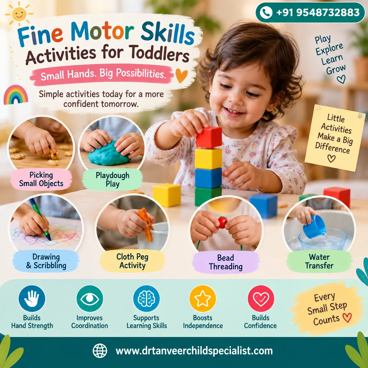 Fine Motor Skills Activities for Toddlers